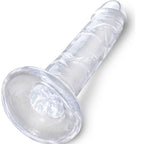 KING COCK – CLEAR REALISTIC PENIS CM