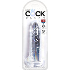 KING COCK – CLEAR REALISTIC PENIS CM
