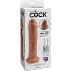 KING COCK Uncut – Dildo mit Vorhaut