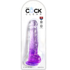 KING COCK Clear – Realistischer Dildo mit Hoden