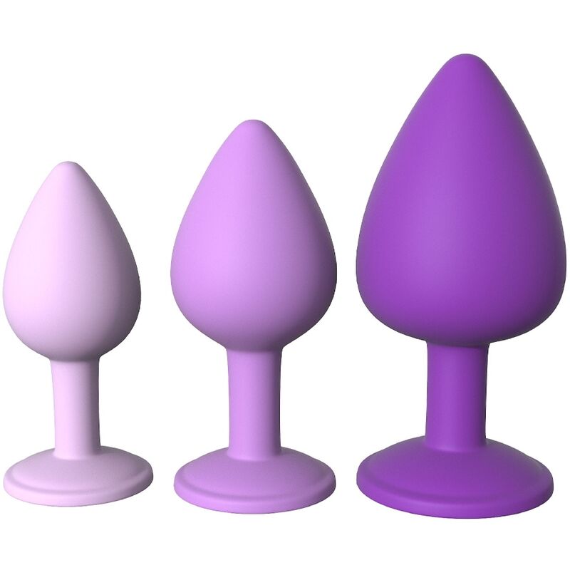 FANTASY FOR HER – VIOLET ANAL PLUG SET 3