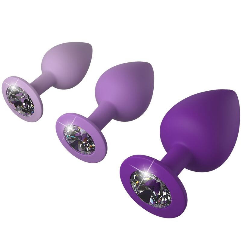 FANTASY FOR HER – VIOLET ANAL PLUG SET 3