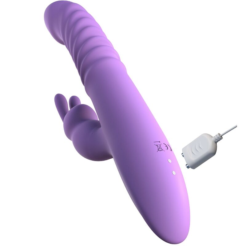FANTASY FOR HER – RABBIT CLITORIS STIMULATOR WITH HEAT OSCILLATION AND VIBRATION FUNCTION VIOLET