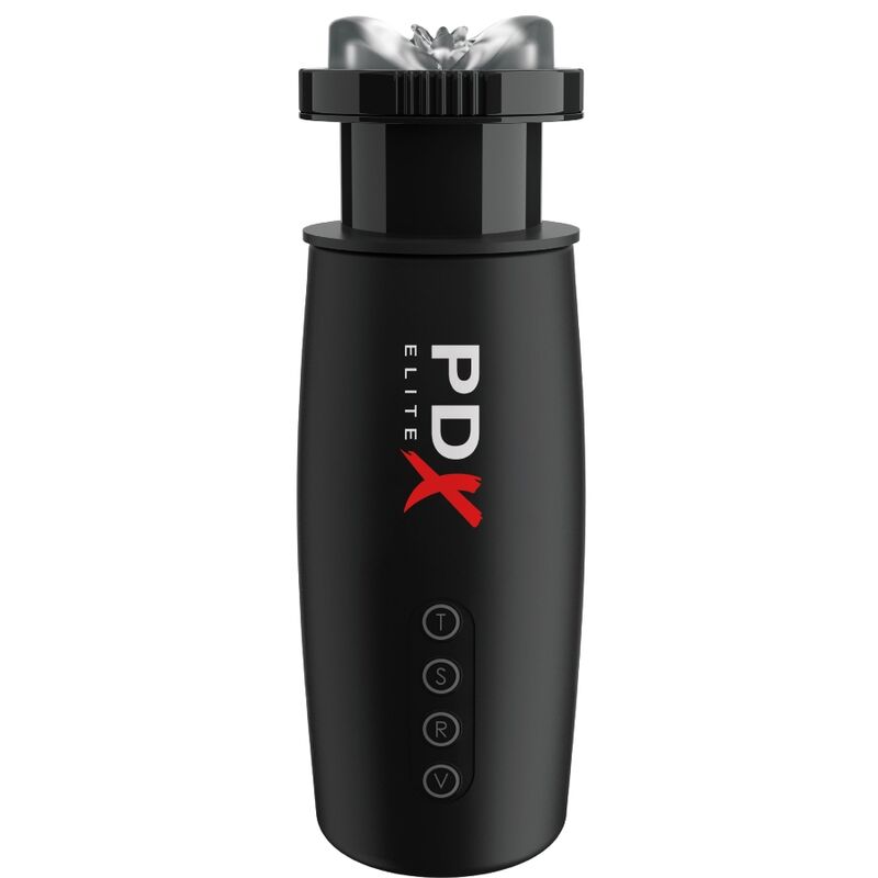 PDX Elite Moto-Bator 2 – Wiederaufladbarer Stroker mit Saug-, Vibrations- und Stossfunktion