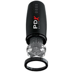 PDX Elite Moto-Bator 2 – Wiederaufladbarer Stroker mit Saug-, Vibrations- und Stossfunktion
