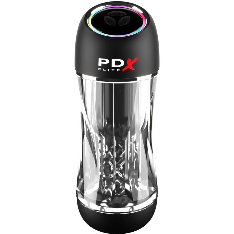 PDX ELITE – STROKER VIEWTUBE PRO VIBRATOR TRANSPARENT