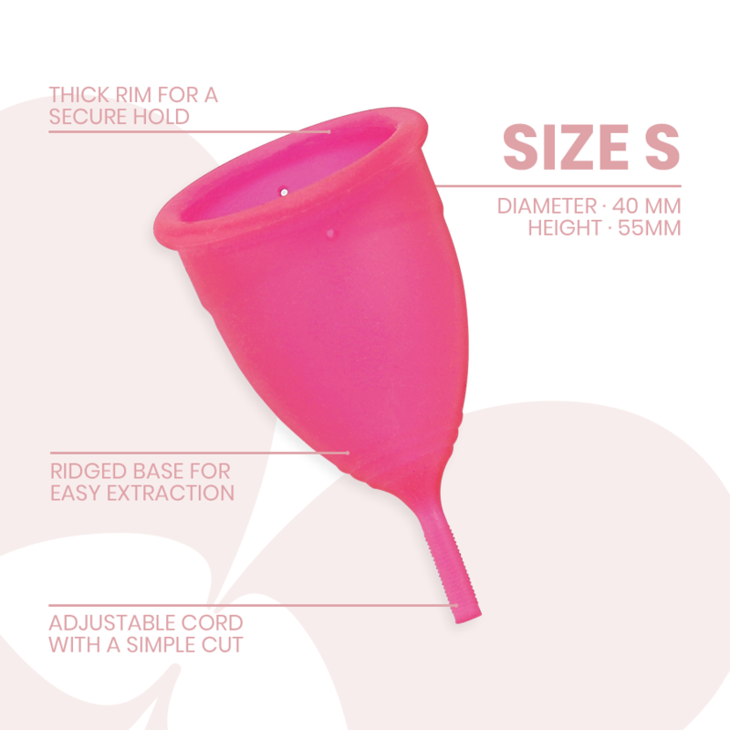 INTIMICHIC – Coppa mestruale in silicone grado medico – taglia S