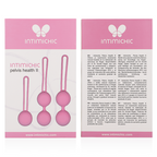 INTIMICHIC Pelvis Health II – Beckenbodentrainer-Set mit 3 Kegelkugeln