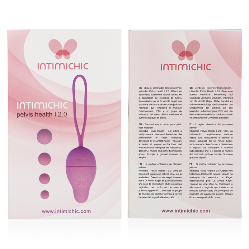 INTIMICHIC Pelvis Health I 2.0 – Beckenbodentrainer mit Silikonkugeln