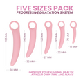 INTIMICHIC Silikon-Dilatator-Set – 5-teilig zur schrittweisen Vaginaldehnung