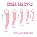 INTIMICHIC Silikon-Dilatator-Set – 5-teilig zur schrittweisen Vaginaldehnung