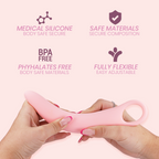 INTIMICHIC Silikon-Dilatator-Set – 5-teilig zur schrittweisen Vaginaldehnung