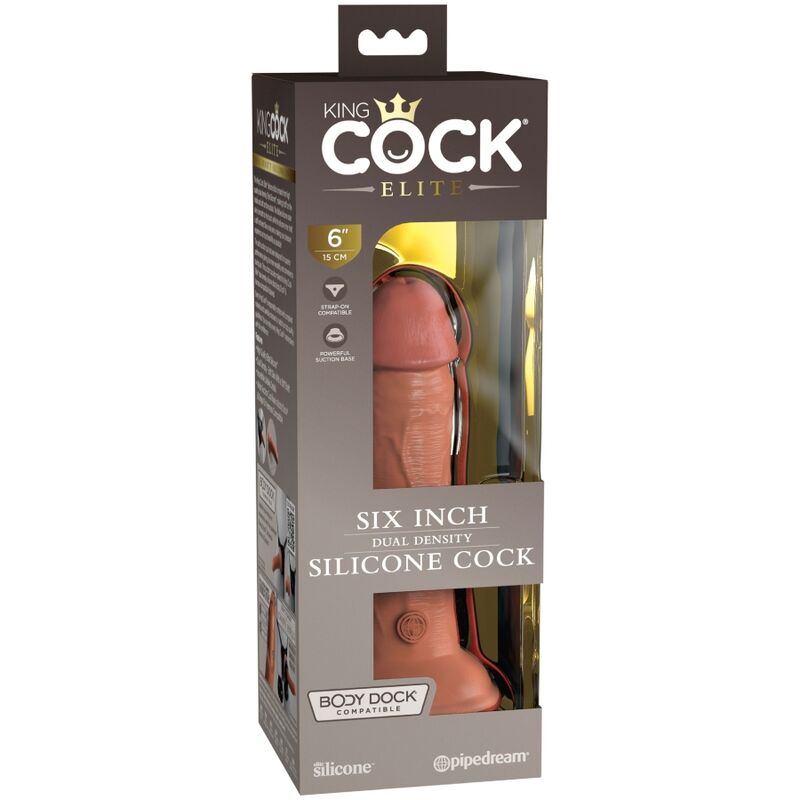 KING COCK – ELITE REALISTIC SILICONE DILDO CM