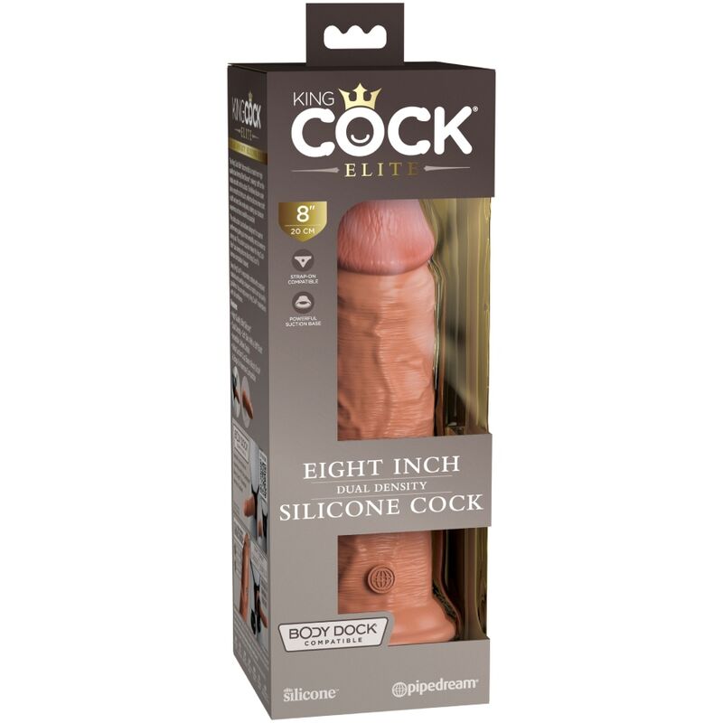 KING COCK – ELITE REALISTIC SILICONE DILDO CM