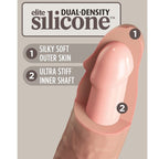 KING COCK – ELITE GODE RÉALISTE & SILICONE CM