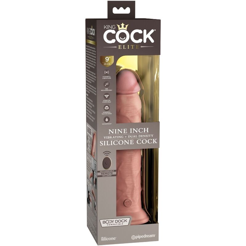 KING COCK – ELITE GODE RÉALISTE & SILICONE CM