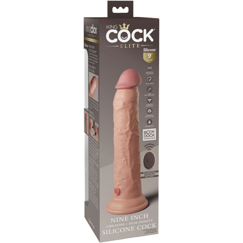 KING COCK – ELITE GODE RÉALISTE & SILICONE CM