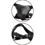 KING COCK – ELITE HARNAIS RÉGLABLE CONFORTABLE AVEC GODE 17.8 CM