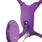 FANTASY FOR HER – PETTORINA CON FARFALLA VIBRANTE, RICARICABILE E TELECOMANDO VIOLA
