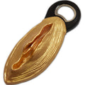 DIABLO PICANTE – Flaschenöffner in Vaginaform, Schwarz-Gold