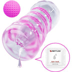 PRETTY LOVE Fantasy – Männlicher Masturbator mit Innenspirale und transparenter Kugel