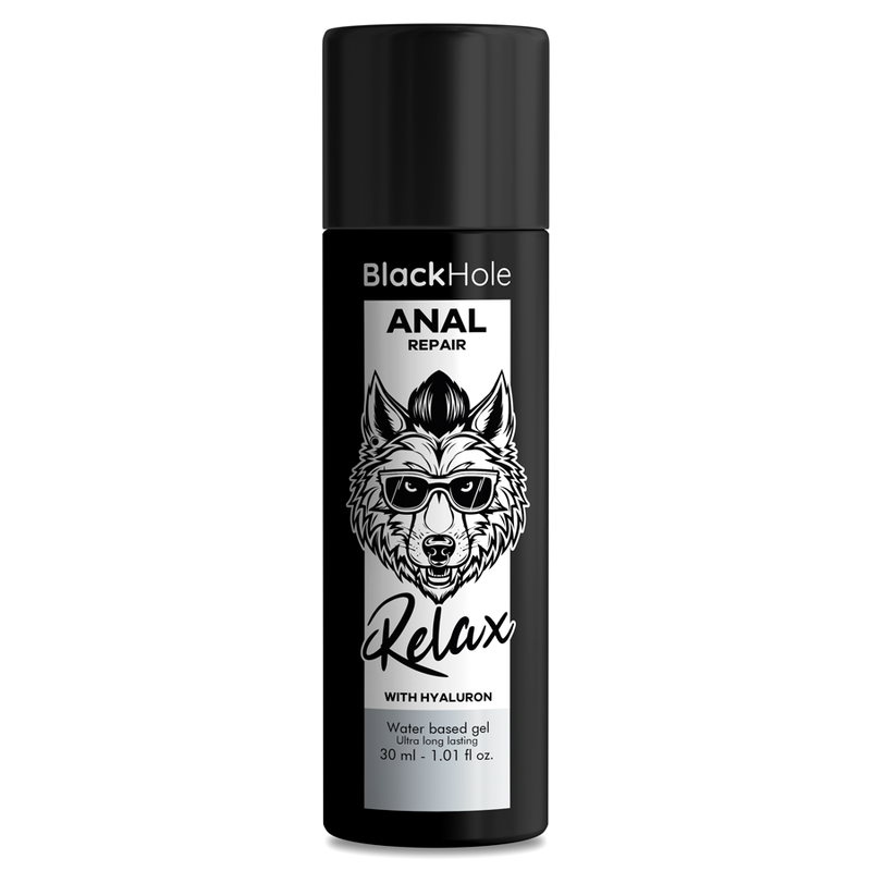 BLACK HOLE Anal Repair – Entspannendes Gleitgel mit Hyaluron