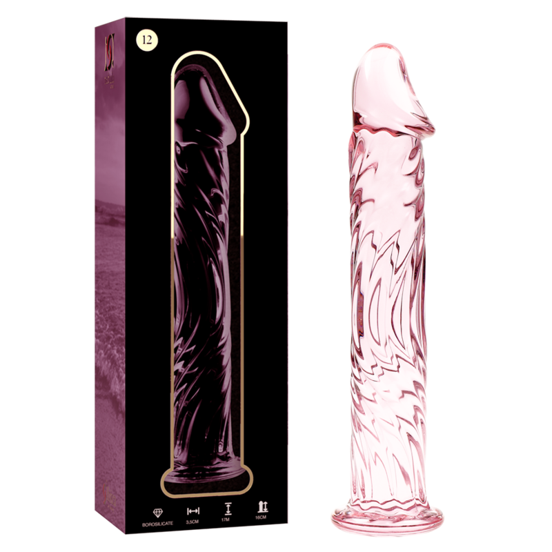 NEBULA SERIES BY IBIZA – Modell 12 Dildo aus Borosilikatglas, 17 x 3,5 cm
