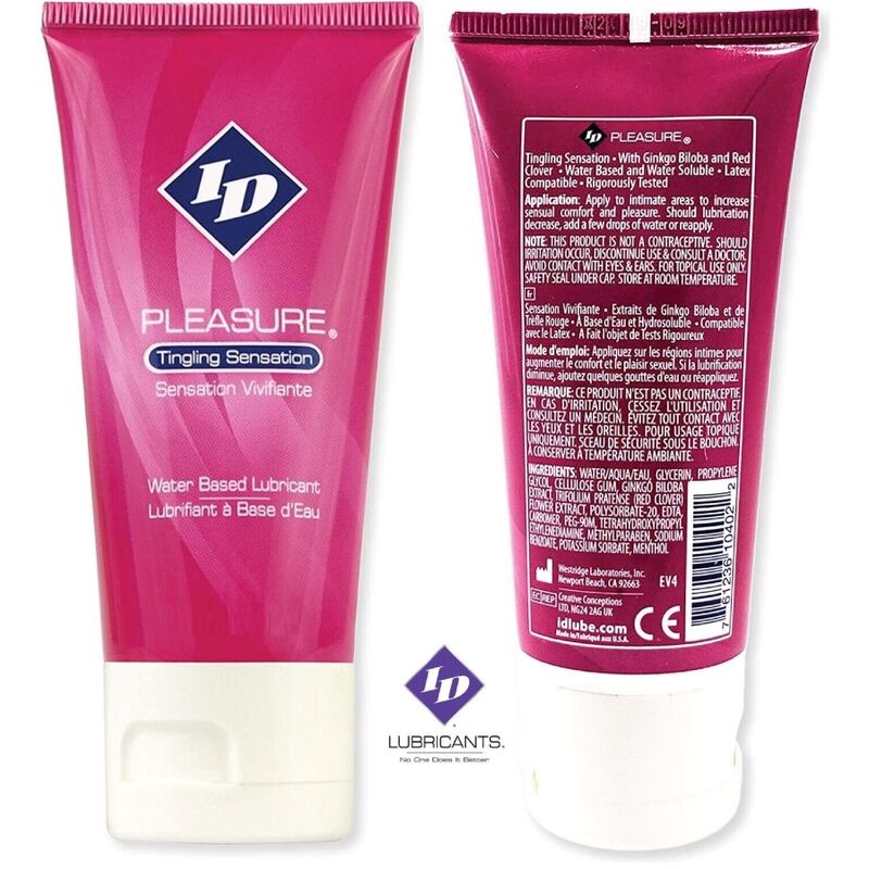 ID PLEASURE – WATER BASED LUBRICANT ML