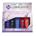 ID Juicy Lube – Gleitgel-Sortiment, 5er-Pack à 12 ml