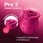SATISFYER – AIR PULSE VIBRATEUR FLEUR CLASSIQUE PRO 2