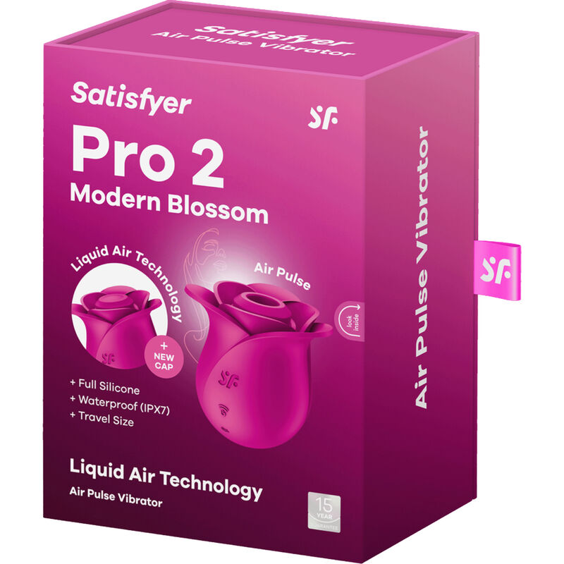SATISFYER – AIR PULSE VIBRATORE MODERNO PRO 2 BLOSSOM