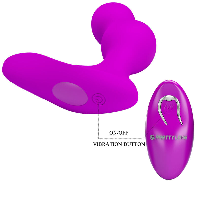 PRETTY LOVE Terrance – Analvibrator mit Fernbedienung