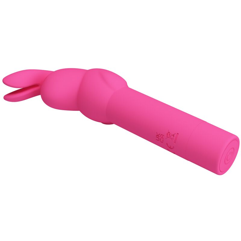 PRETTY LOVE – GERARDO FUSCHIA RABBIT SILICONE VIBRATOR