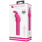 PRETTY LOVE – GERARDO FUSCHIA RABBIT SILICONE VIBRATOR