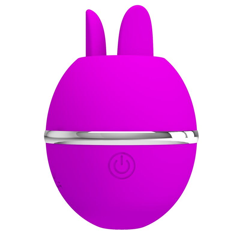 PRETTY LOVE – GEMINI BALL PURPLE ROUND SILICONE VIBRATOR
