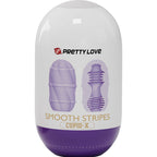 PRETTY LOVE – SMOOTH STRIPES CUPID MASTURBATOR EGG