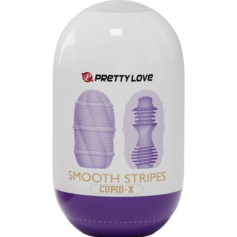 PRETTY LOVE – SMOOTH STRIPES CUPID MASTURBATOR EGG
