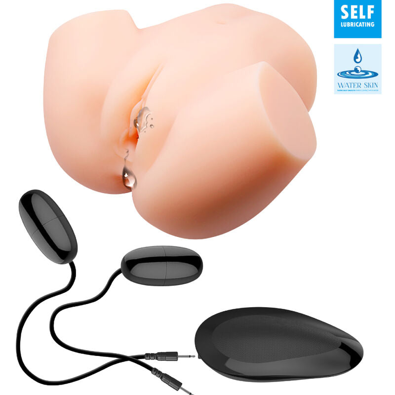 CRAZY BULL – VAGIN ET ANUS RÉALISTES DOUBLE VIBRATION