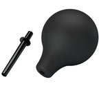 MR PLAY Pear – Analdusche aus Gummi, schwarz