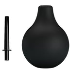 MR PLAY Pear – Analdusche aus Gummi, schwarz