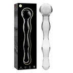 NEBULA SERIES BY IBIZA – Modell 13 Dildo aus Borosilikatglas, 18 x 3,5 cm