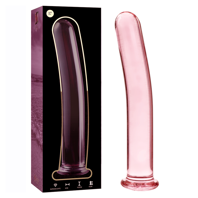 NEBULA SERIES BY IBIZA – Modell 17 Dildo aus Borosilikatglas, 18,5 x 3 cm