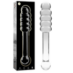 NEBULA SERIES BY IBIZA – MODELLO 20 DILDO IN VETRO BOROSILICATO 20.5 CM -O- 3 CM