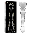 NEBULA SERIES BY IBIZA – MODELLO 21 DILDO IN VETRO BOROSILICATO 20.5 CM -O- 3.5 CM