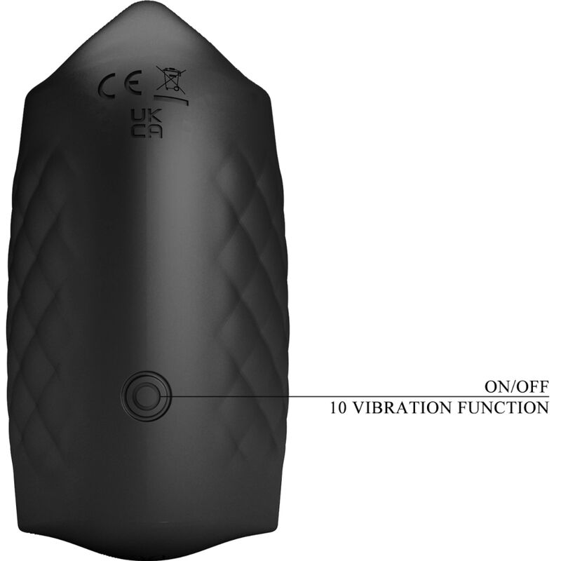 PRETTY LOVE – MASTURBATEUR MANUEL POUR VIBRATEUR RECHARGEABLE GLAND
