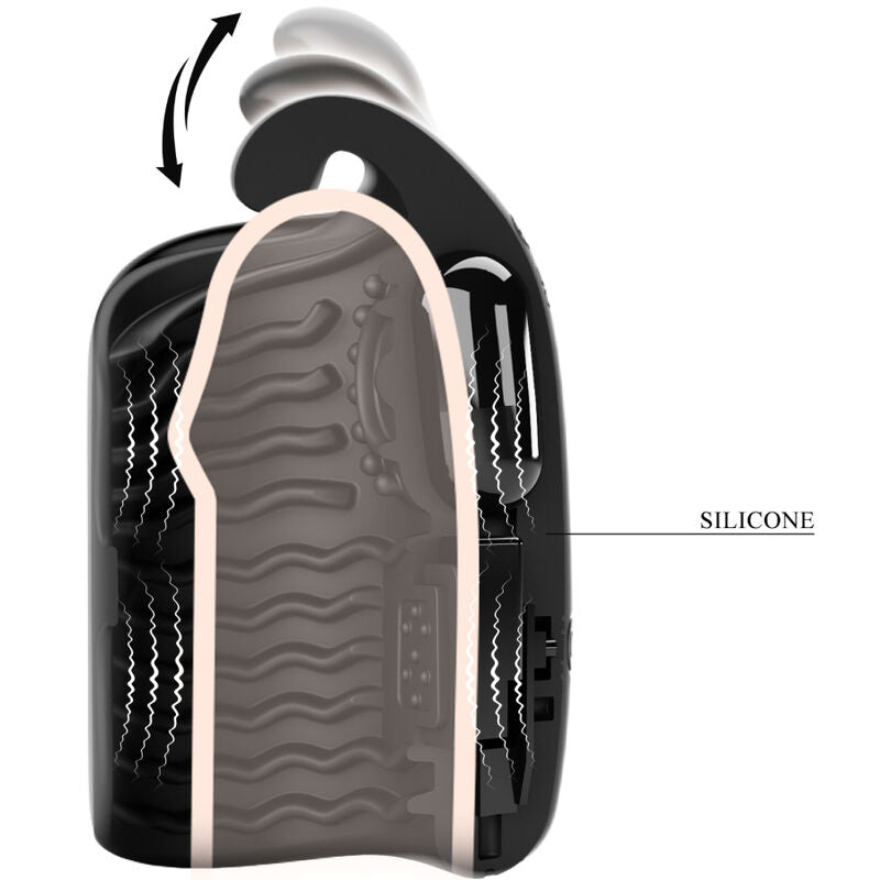 PRETTY LOVE – MASTURBATEUR MANUEL POUR VIBRATEUR RECHARGEABLE GLAND