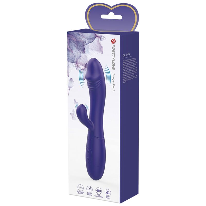 PRETTY LOVE – SNAPPY YOUTH VIBRATOR & G-SPOT STIMULATOR VIOLET