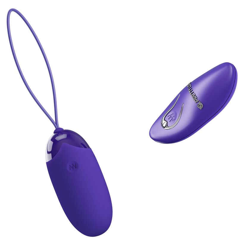 PRETTY LOVE Berger – Vibrationsei mit Fernbedienung, violett