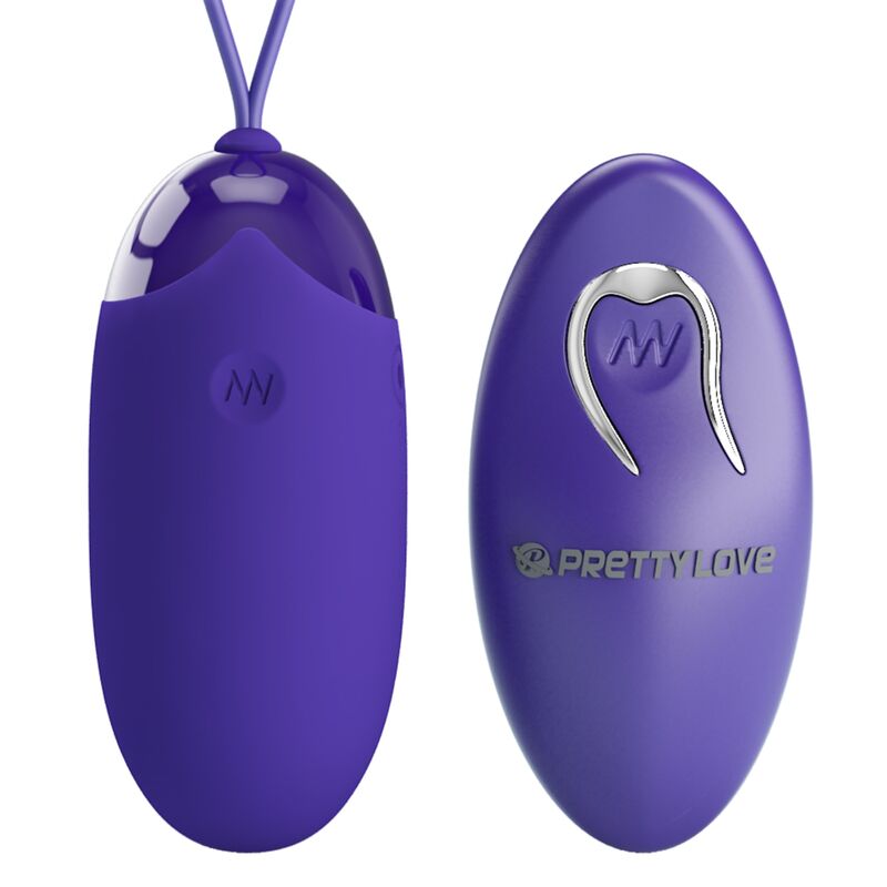PRETTY LOVE Berger – Vibrationsei mit Fernbedienung, violett
