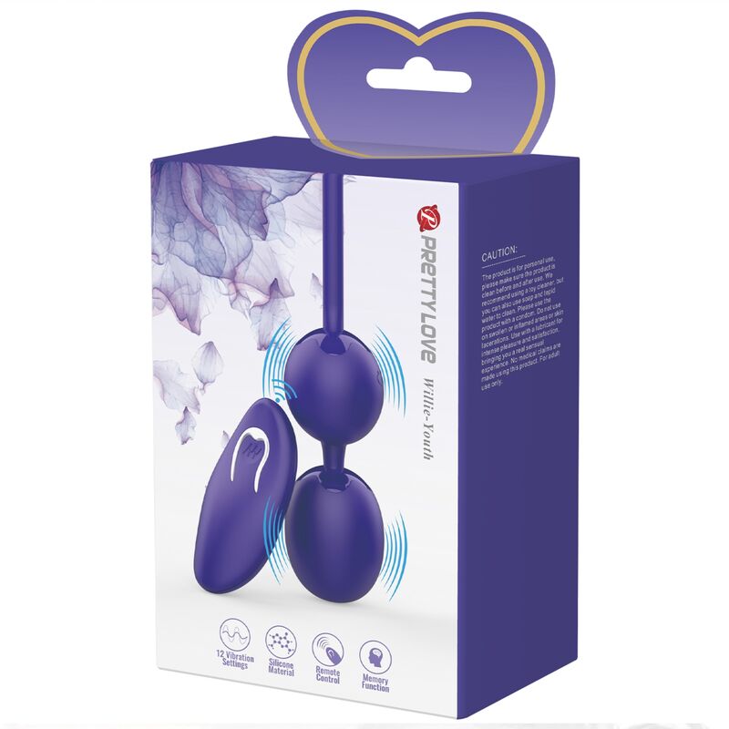 PRETTY LOVE – BALLES TÉLÉCOMMANDÉES WILLIE YOUTH ET VIBRATION VIOLET
